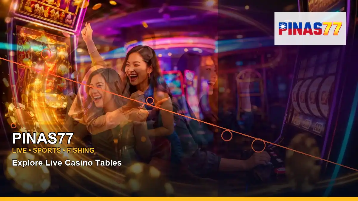 PINAS77 high-energy reels casino bonus games in a right-diagonal layout for Philippine players